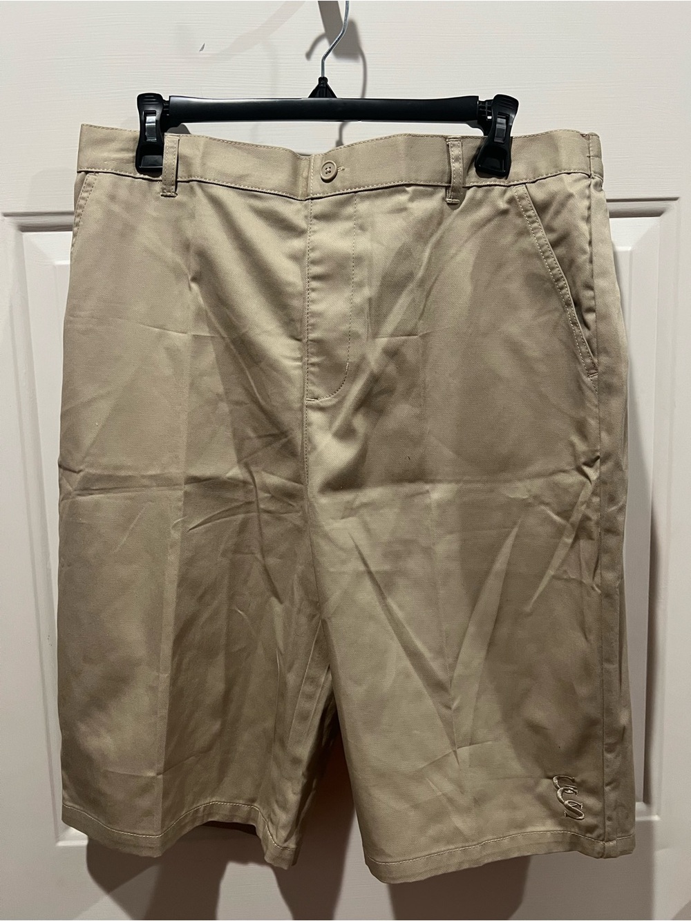 French Toast Khaki Pull-On Twill Shorts